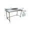 Bk Resources Stainless Steel Work Table W/Open Base, Plastic Feet 5 Riser 60"Wx24"D SVTR5OB-6024 - alternate 3